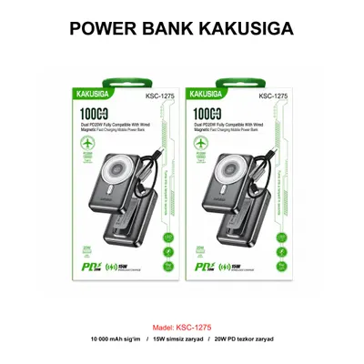 PB KAKUSIGA KSC-1275 10000mAh GREY