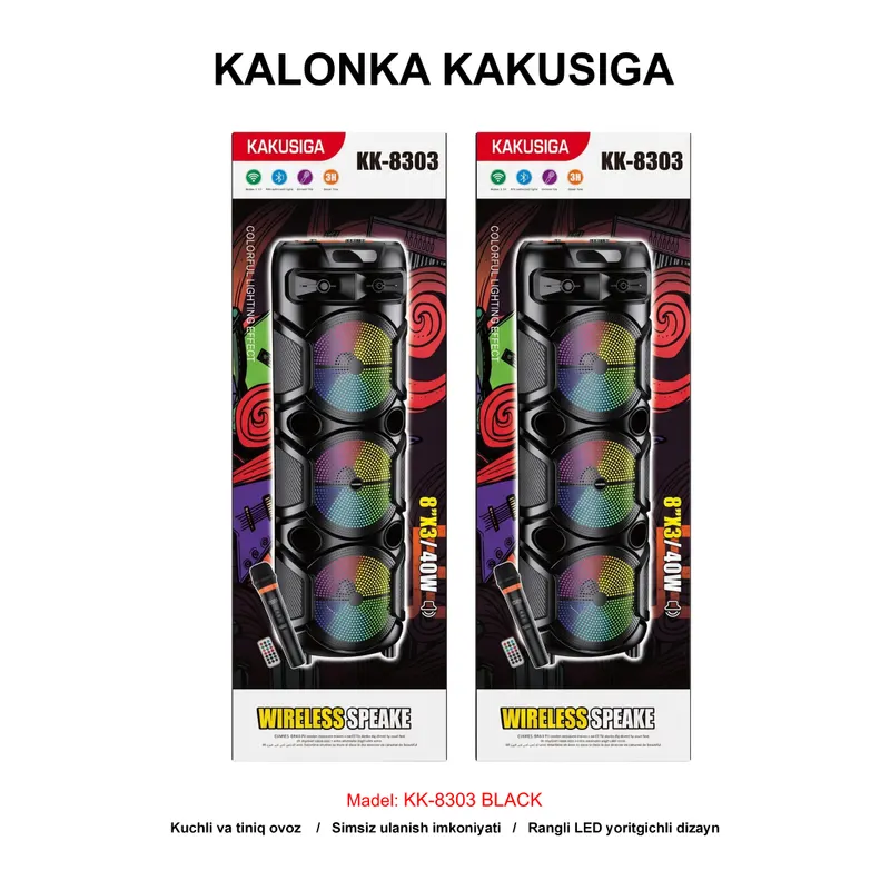 KALONKA KAKUSIGA KK-8303 BLACK