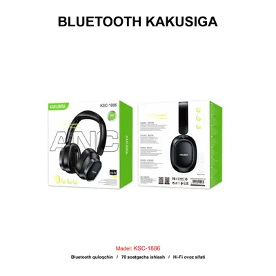BLUETOOTH KAKUSIGA KSC-1886 BLACK