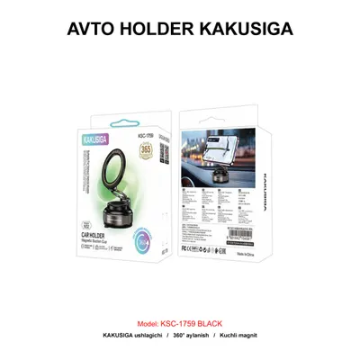 AVTO HOLDER KAKUSIGA KSC-1759 BLACK