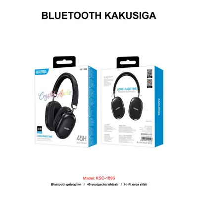 BLUETOOTH KAKUSIGA KSC-1896 BLACK