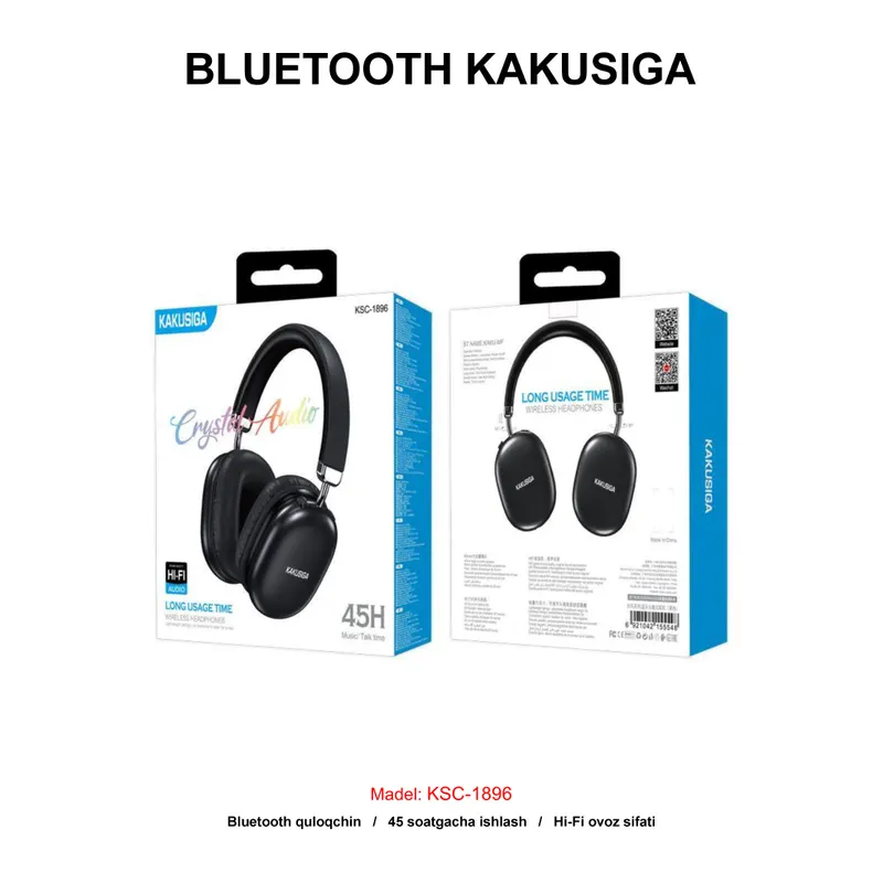 BLUETOOTH KAKUSIGA KSC-1896 BLACK