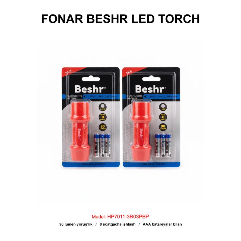 FONAR BESHR LED TORCH HP7011-3R03PBP