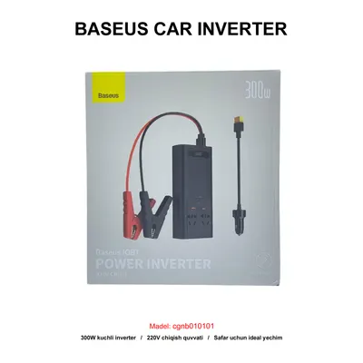 CAR INVERTER BASEUS CGNB010101 BLACK