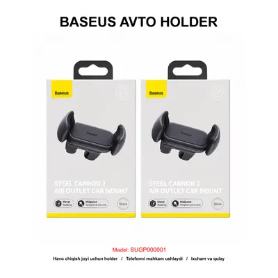 AVTO HOLDER BASEUS SUGP000001 BLACK