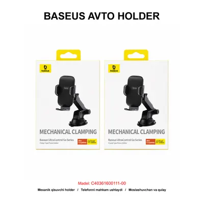 AVTO HOLDER BASEUS C40361600111-00 BLACK