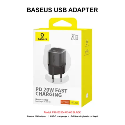 ADAPTER BASEUS P10162504113-00 BLACK