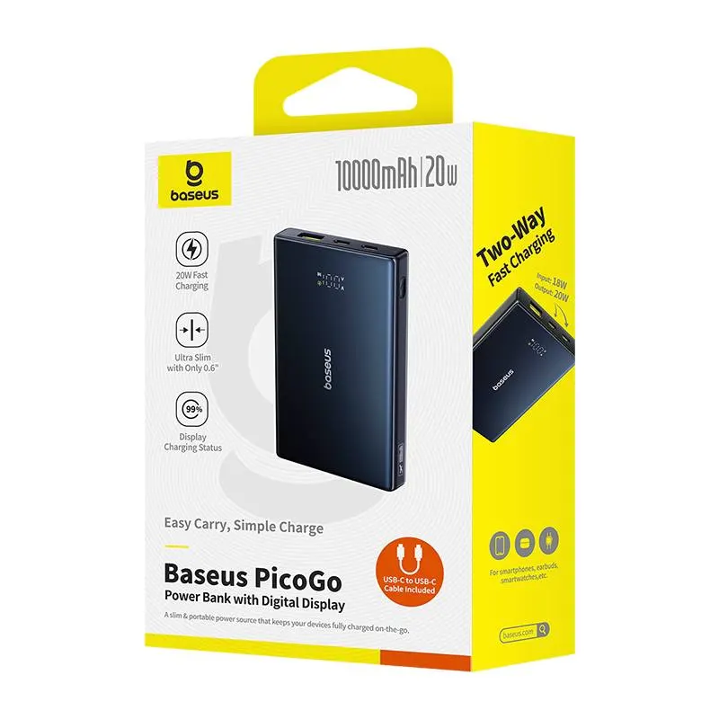 PB BASEUS P10076801123-00 10000mAh BLACK