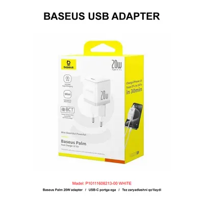 ADAPTER BASEUS P10111608213-00 WHITE