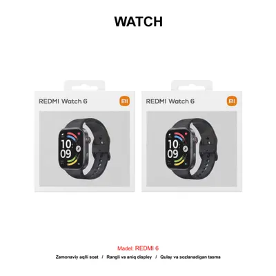 REDMI WATCH 6 M2523W1 OBSIDIAN BLACK