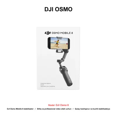GIMBAL DJI OSMO 8 COMBO BLACK