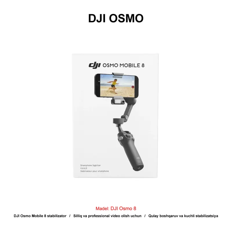 GIMBAL DJI OSMO 8 COMBO BLACK