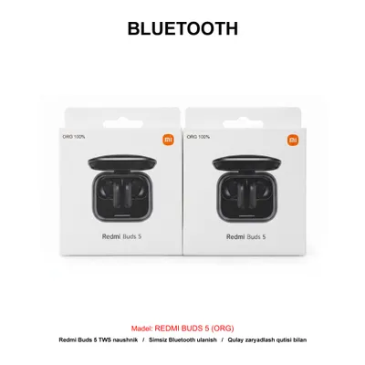 BLUETOOTH REDMI BUDS 5 BLACK (ORG)