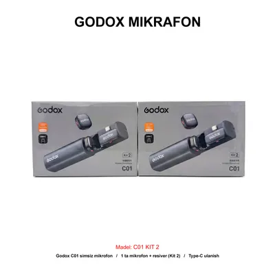 MIKROFON GODOX C01 KIT 2 TYPE-C BLACK