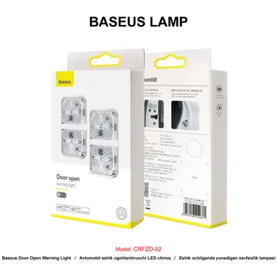 BASEUS LAMP DOOR OPEN WARNING LIGHT CRFZD-02 WHITE