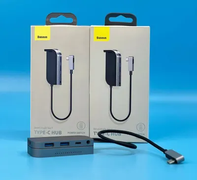 BASEUS HUB CAHUB-CWJ0G TYPE-C GREY