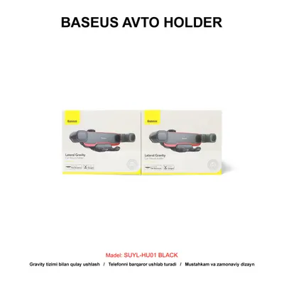 AVTO HOLDER BASEUS SUYL-HU01 BLACK