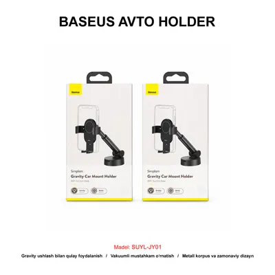 AVTO HOLDER BASEUS SUYL-JY01 BLACK