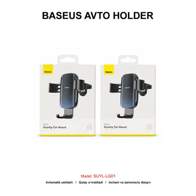 AVTO HOLDER BASEUS SUYL-LG01 BLACK