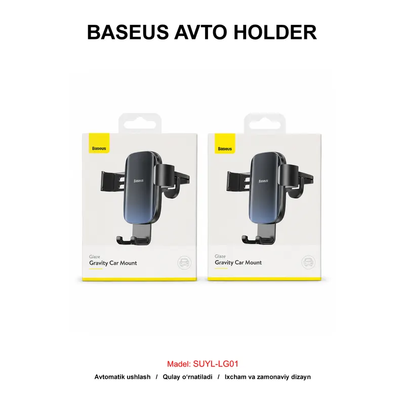 AVTO HOLDER BASEUS SUYL-LG01 BLACK