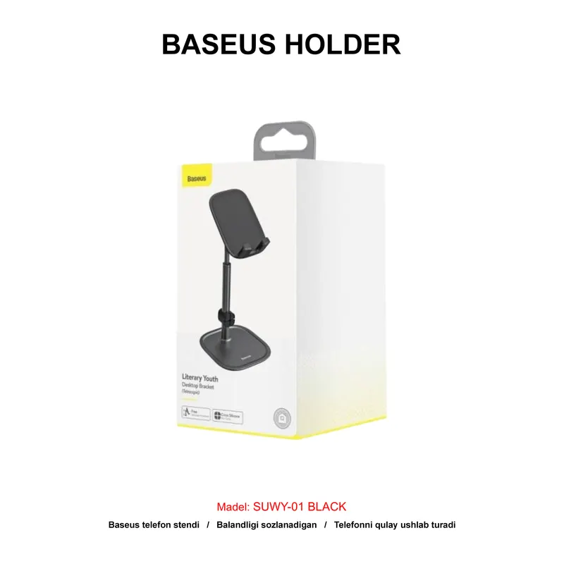 BASEUS HOLDER SUWY-01 BLACK