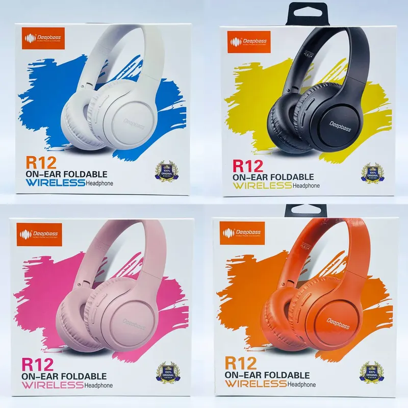 BLUETOOTH DEEPBASS R12 ORANGE