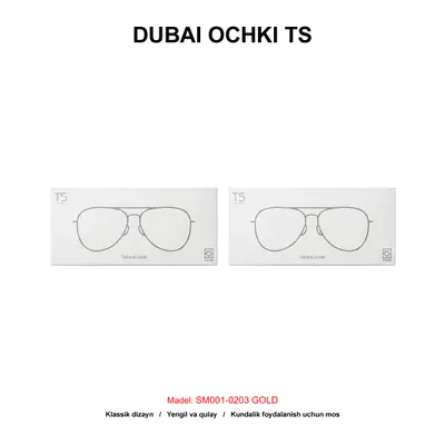 DUBAI OCHKI TS SM001-0203 GOLD