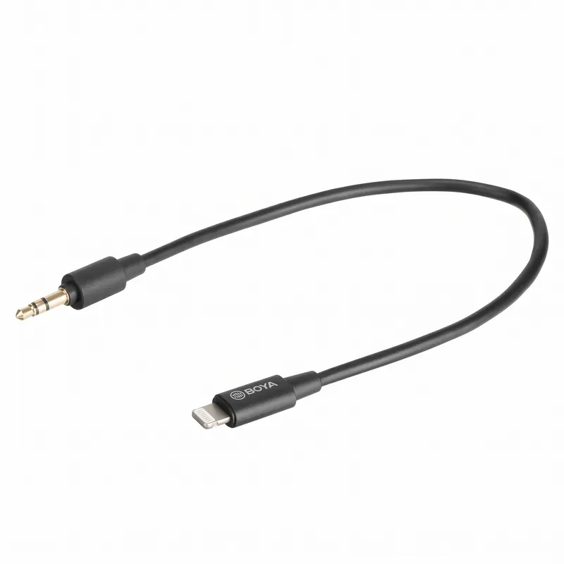 PEREXODNIK BOYA BY-K1 3,5mm TO LIGHTNING