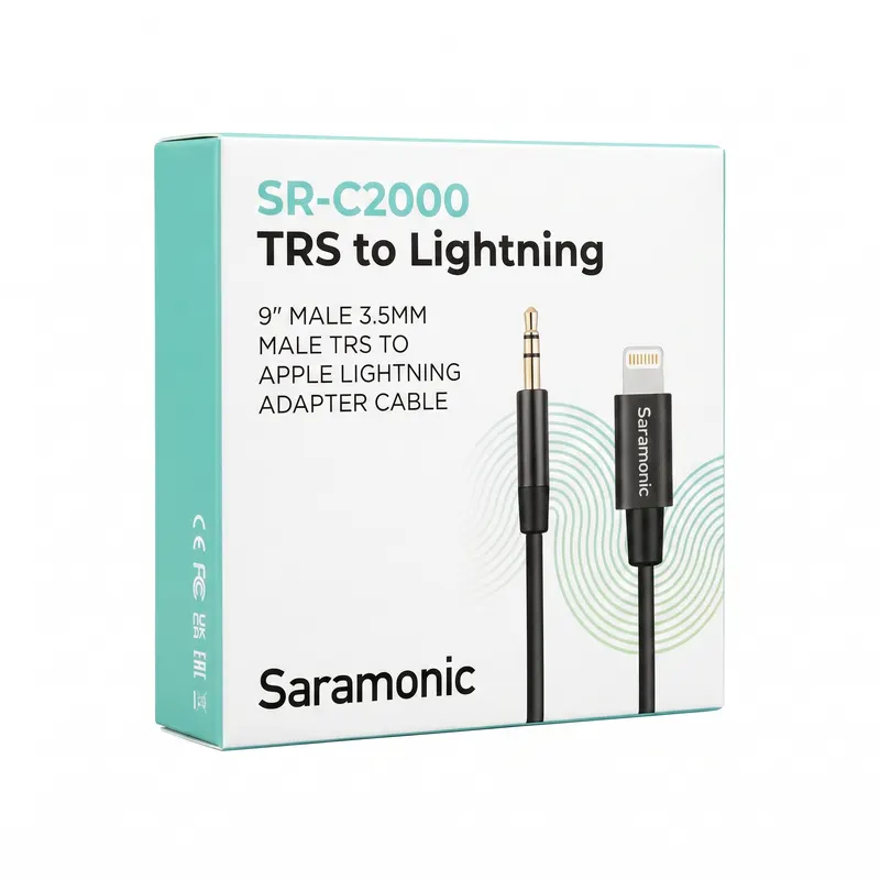 AUX SARAMONIC SR-C2000 TRS TO LIGHTNING