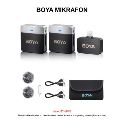 MIKROFON BOYA BY-M1V6