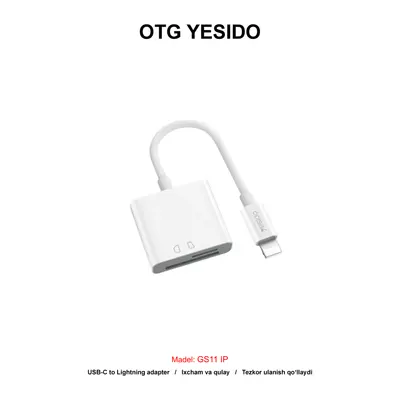OTG YESIDO GS11 IP MICRO SD WHITE