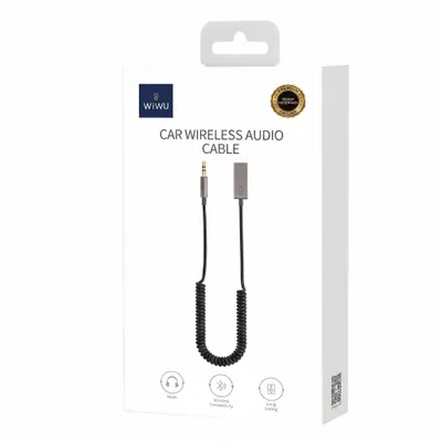 AUX BLUETOOTH WIWU YP04 BLACK