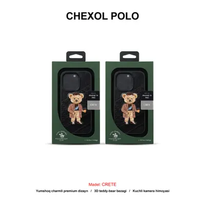 CHEXOL POLO CRETE IP14 PRO BLACK