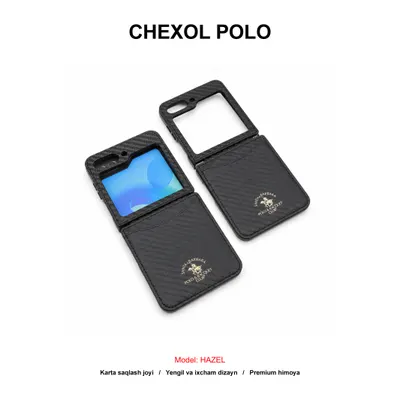 CHEXOL POLO HAZEL SAM Z FLIP 5 BLACK