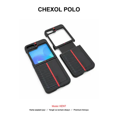 CHEXOL POLO KENT SAM Z FLIP 5 BLACK