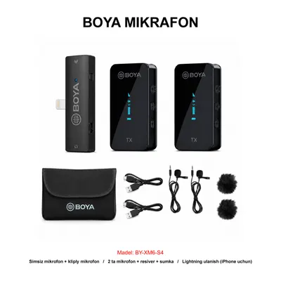MIKROFON BOYA BY-XM6-S4