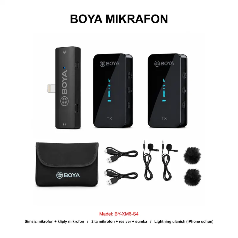 MIKROFON BOYA BY-XM6-S4