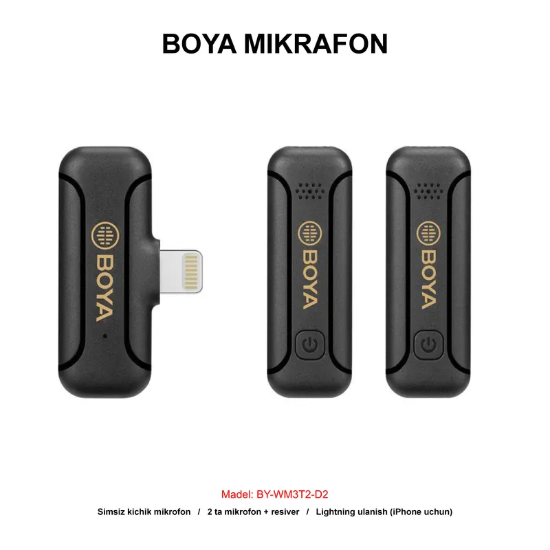 MIKROFON BOYA BY-WM3T2-D2