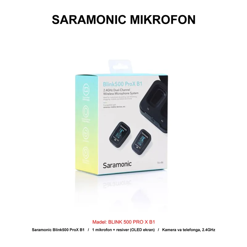 MIKROFON SARAMONIC BLINK 500 PRO X B1