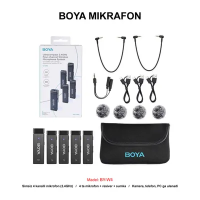 MIKROFON BOYA BY-W4
