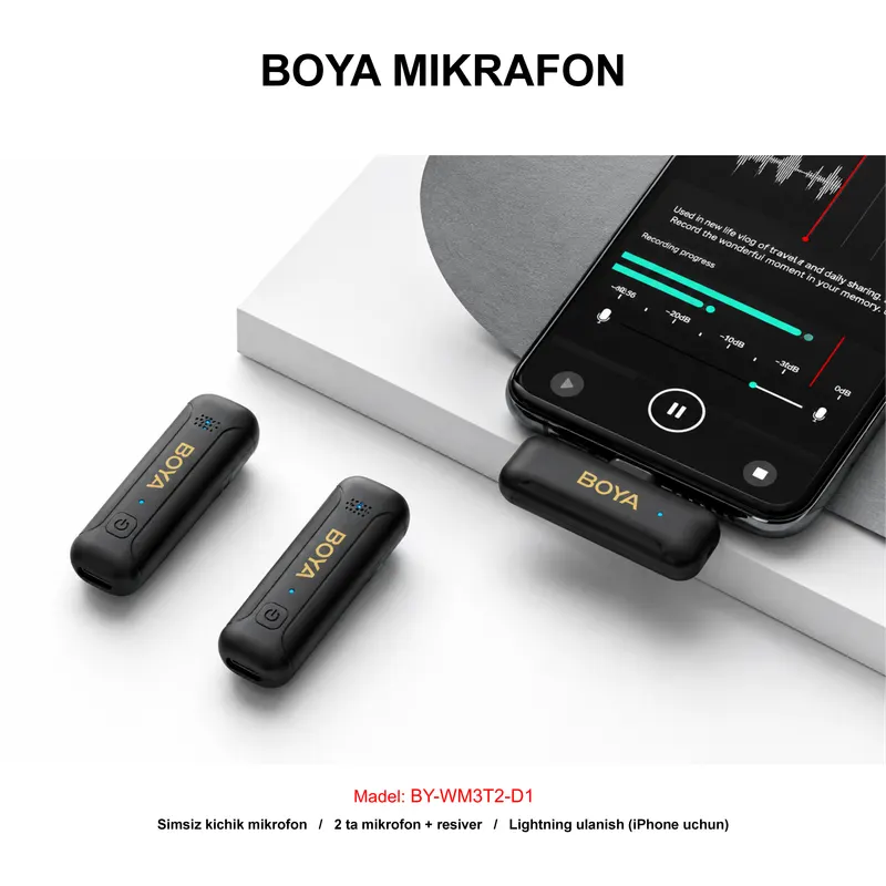 MIKROFON BOYA BY-WM3T2-D1
