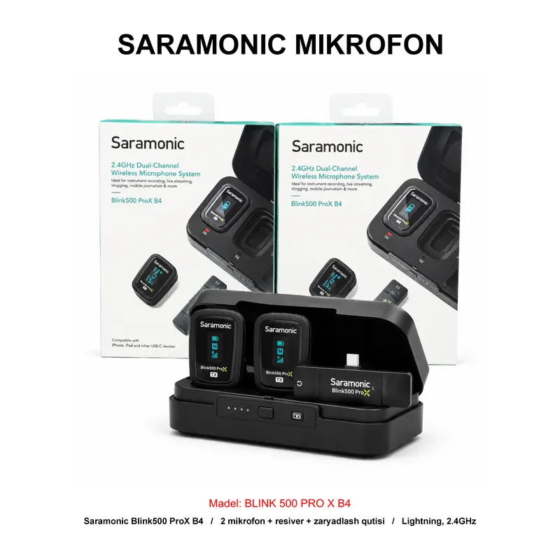 MIKROFON SARAMONIC BLINK 500 PRO X B4