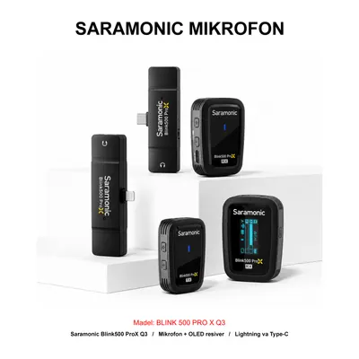 MIKROFON SARAMONIC BLINK 500 PRO X Q3