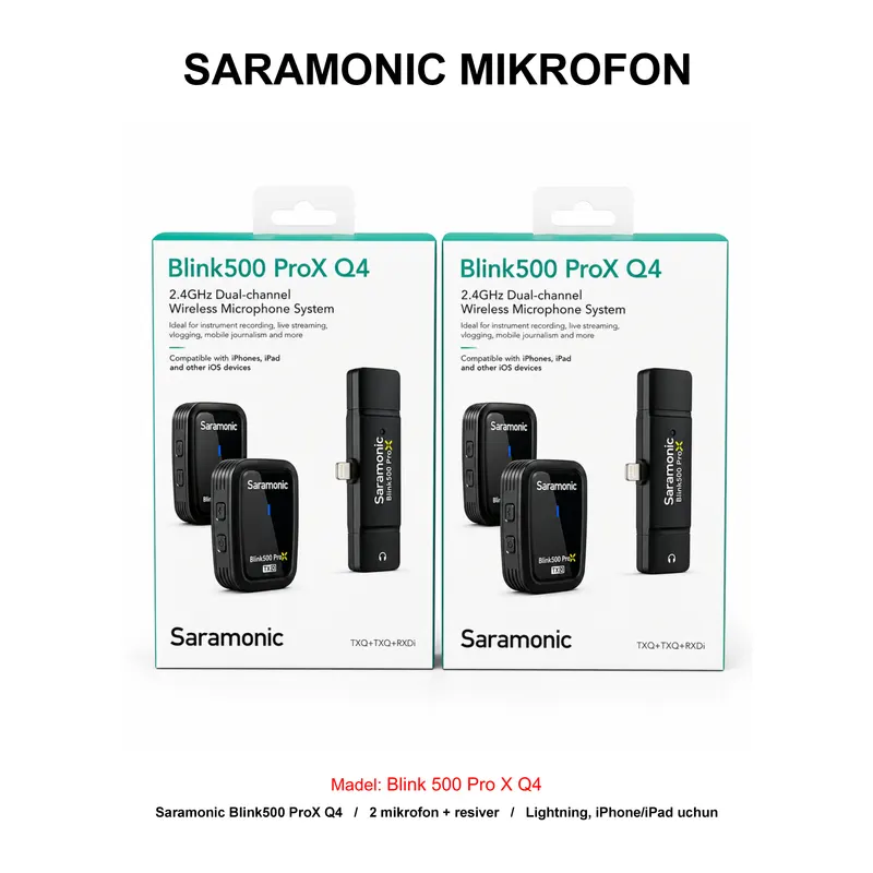 MIKROFON SARAMONIC BLINK 500 PRO X Q4