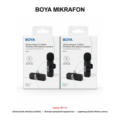 MIKROFON BOYA BY-V1