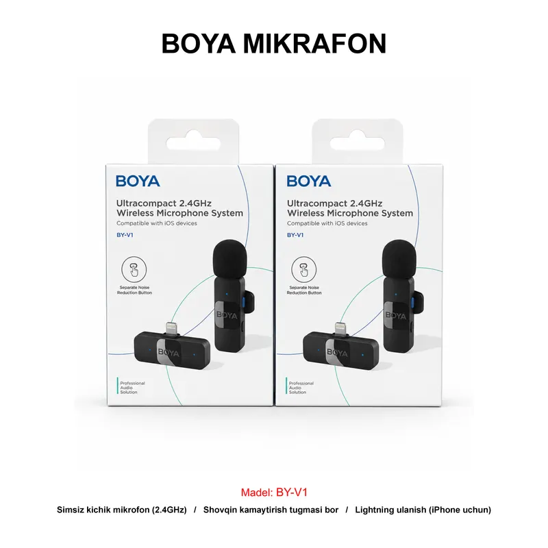 MIKROFON BOYA BY-V1
