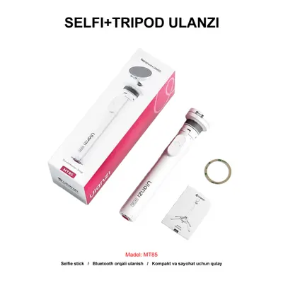 SELFI+TRIPOD ULANZI MT85 WHITE
