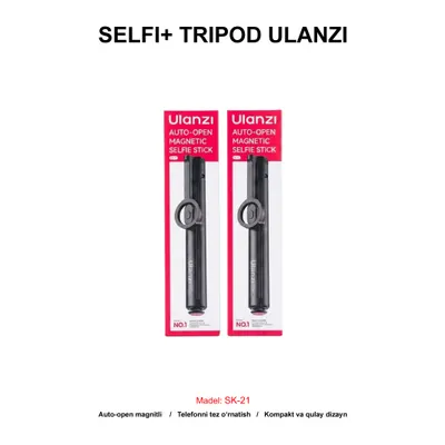 SELFI+TRIPOD ULANZI SK-21 BLACK