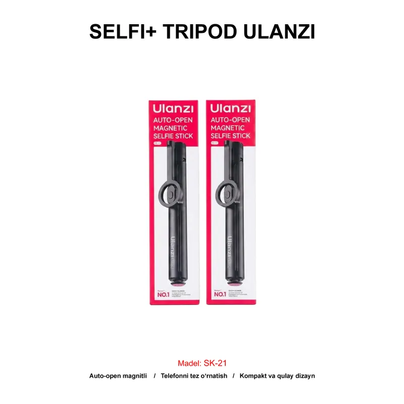 SELFI+TRIPOD ULANZI SK-21 BLACK