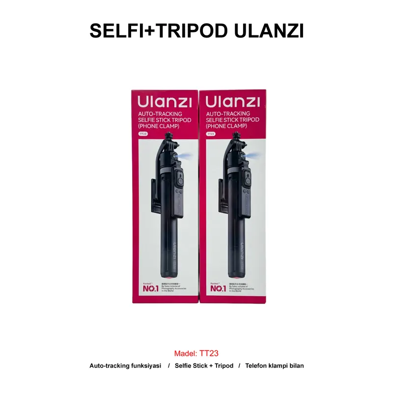 SELFI+TRIPOD ULANZI TT23 BLACK